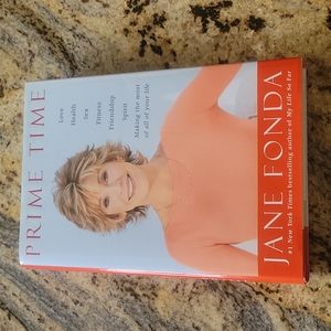 Jane Fonda signed book ❤️